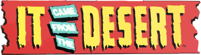 It Came From The Desert logo for Amiga
